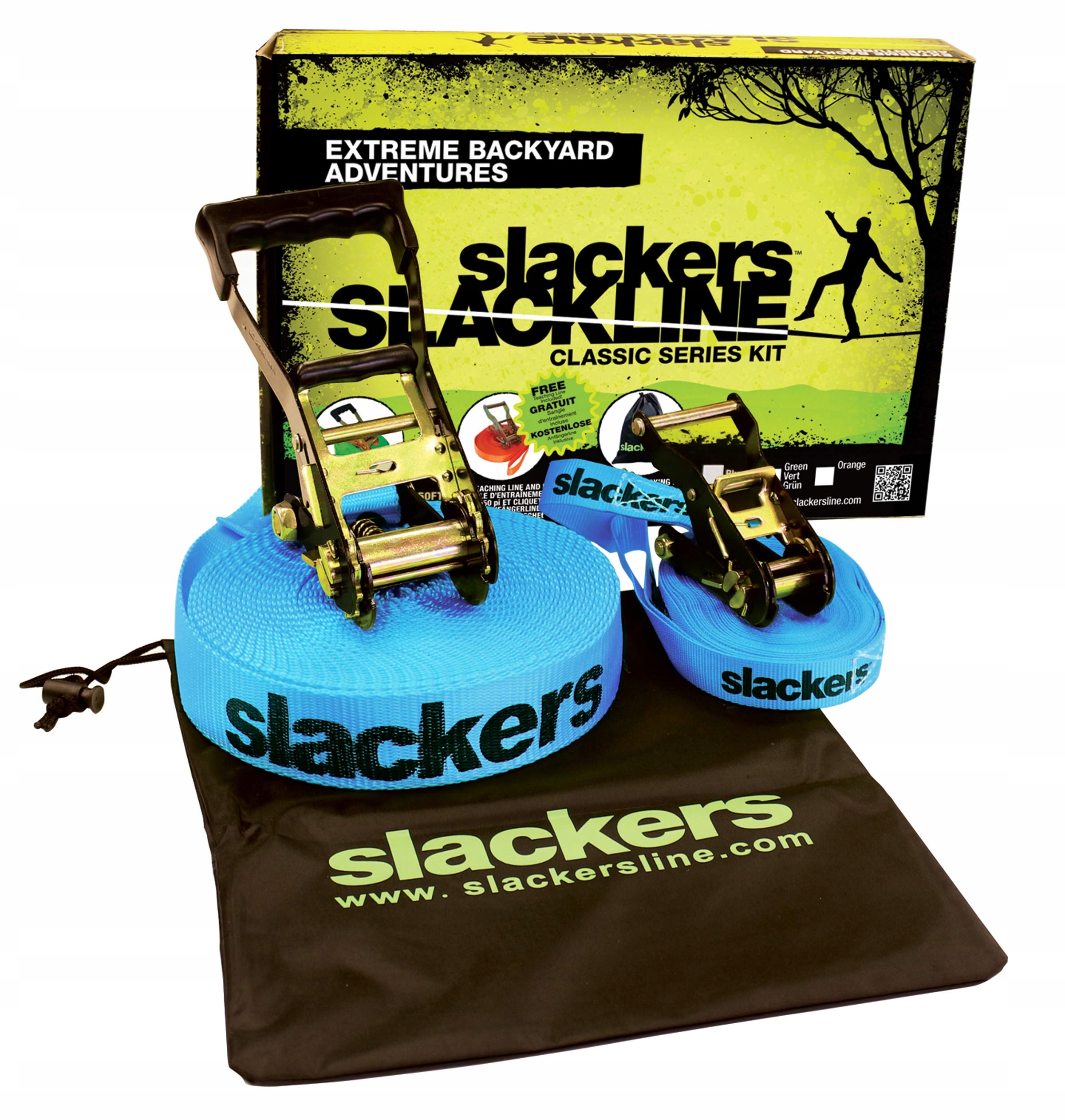Аксессуары стальные, алюминиевые SLACKERS CLASSIC