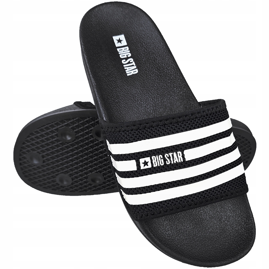 

Klapki Big Star dziecięce czarne FF274a353 39