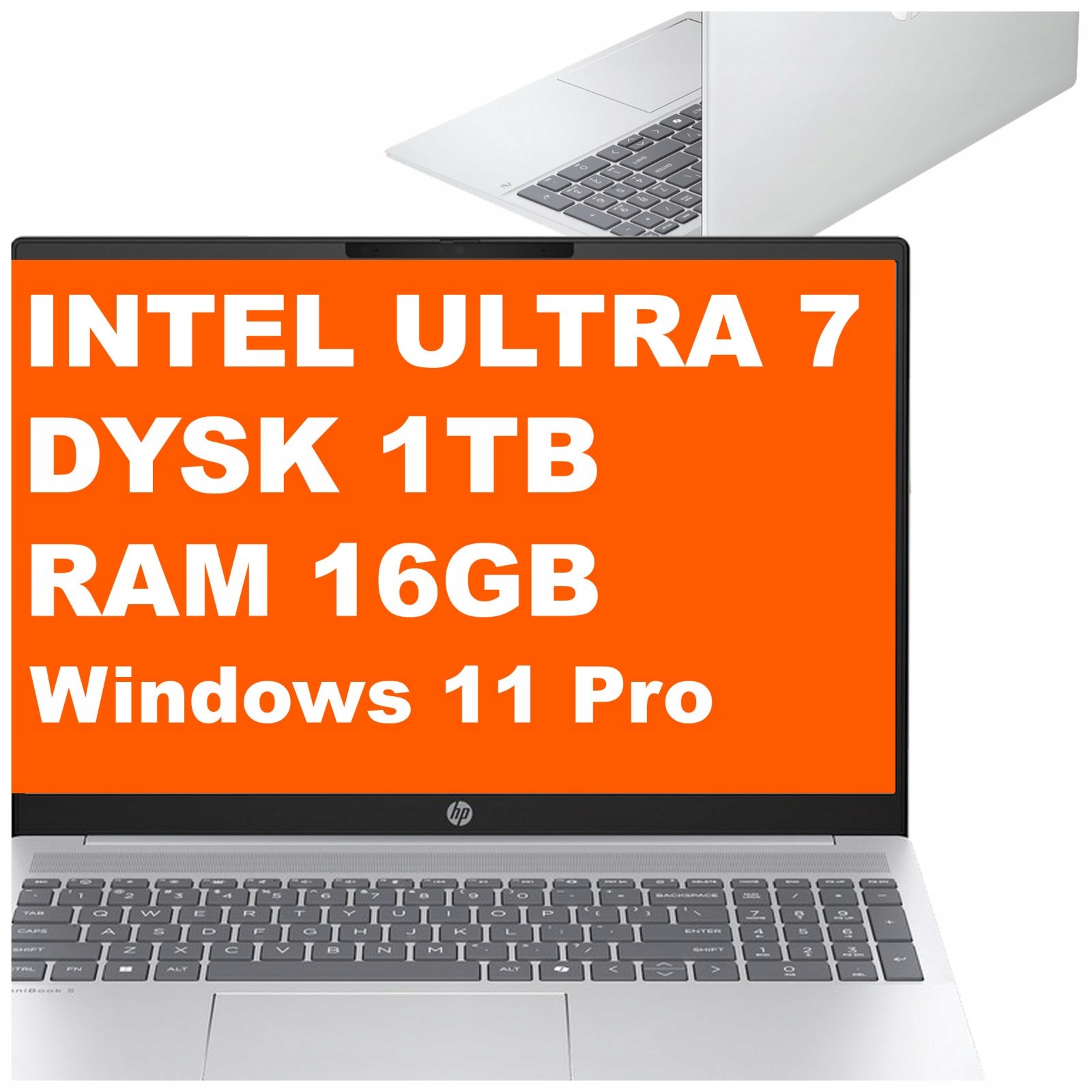 Laptop Hp OmniBook 5 16-af Ultra 7 16GB 1TB Intel Graphics 2k Dotyk W11Pro