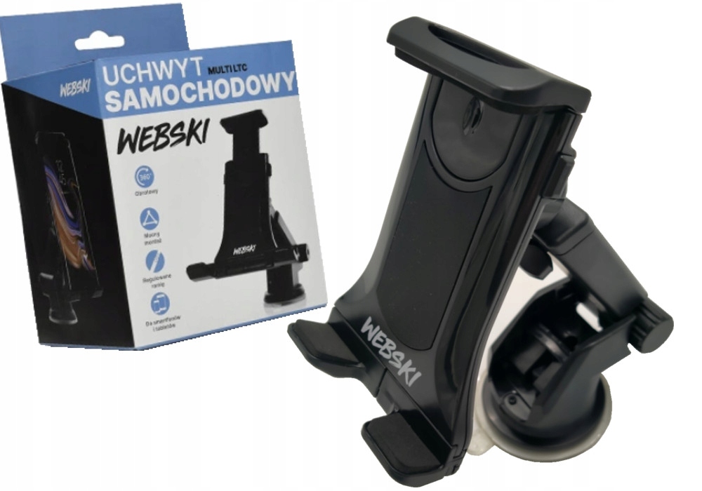 

Uchwyt Teleskopowy Webski Samochodowy Do Smartfona