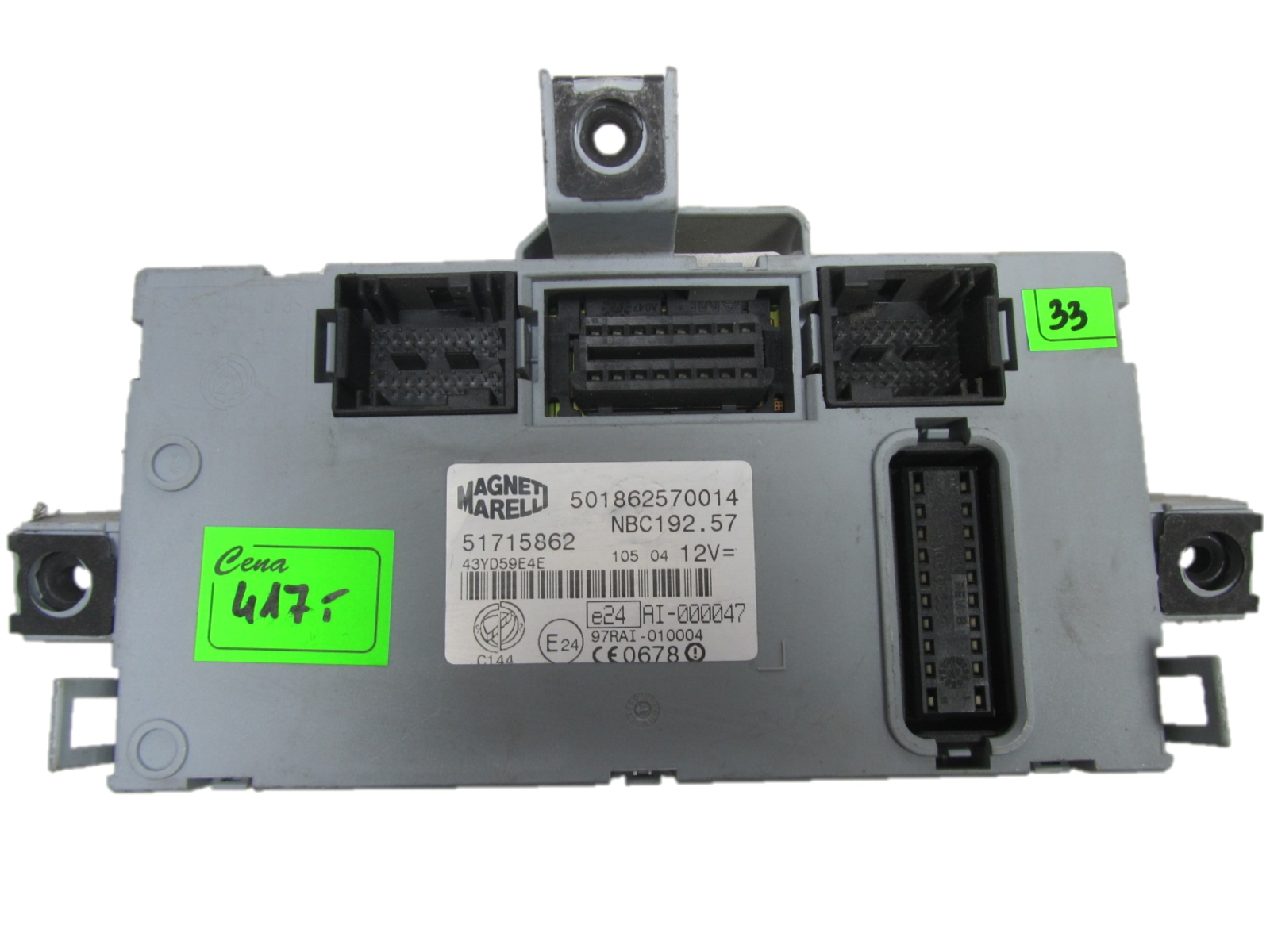 FIAT STILO MODUŁ SKRZYNKA BSI 51715862 501862570014