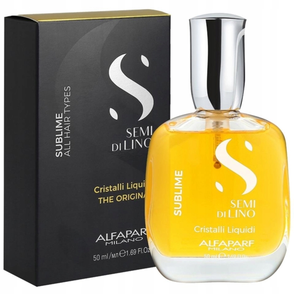 ALFAPARF SEMI DI LINO SUBLIME PŁYNNE KRYSZTAŁKI DO WŁOSÓW 50ml
