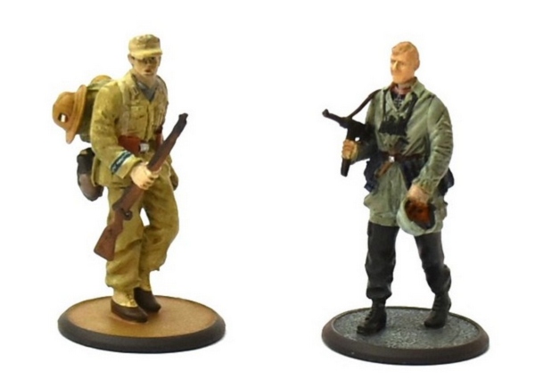 Wwii Soldiers Atlas sada dvou figurek No101 1:32
