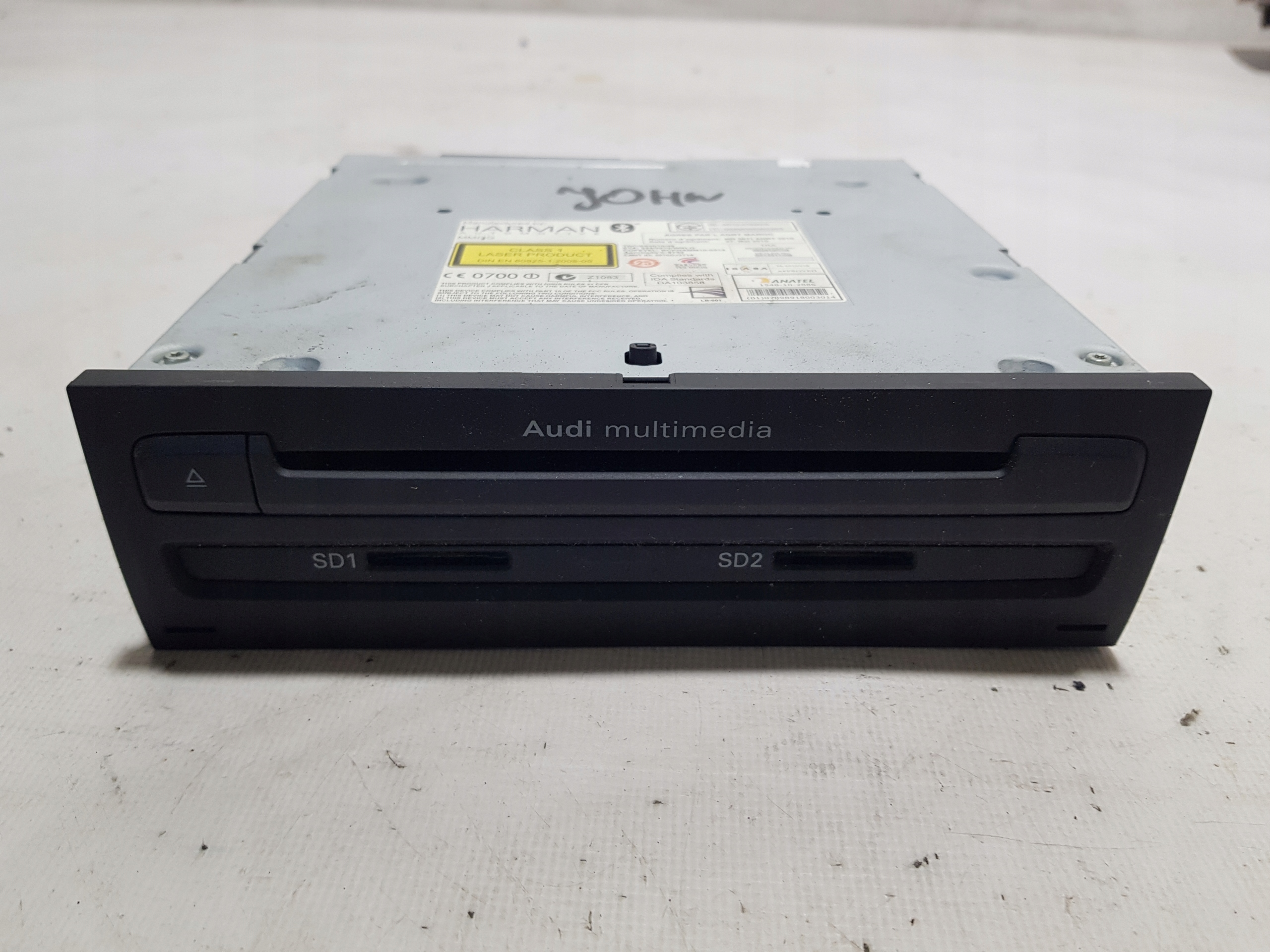 player MMI MULTIMEDIA changer DVD SD 4H0035666M AUDI A8 D4 A6 Q7