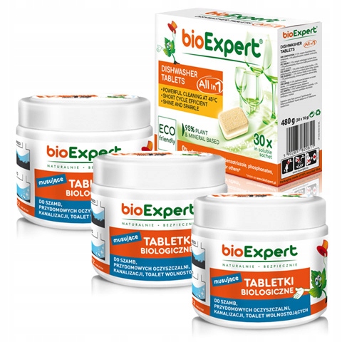 tabletki bioExpert 3 x 12 szt. + SUPER GRATIS