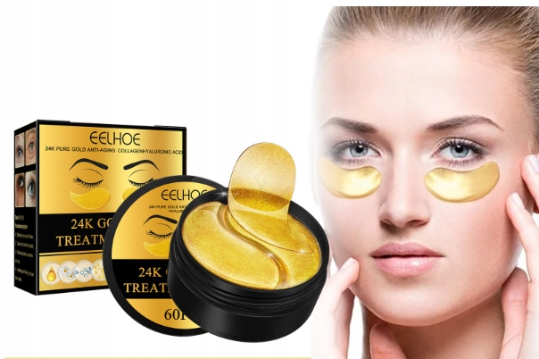 HYDROŻELOWE PŁATKI POD OCZY Z 24K ZŁOTEM EAN (GTIN) 6911073945737