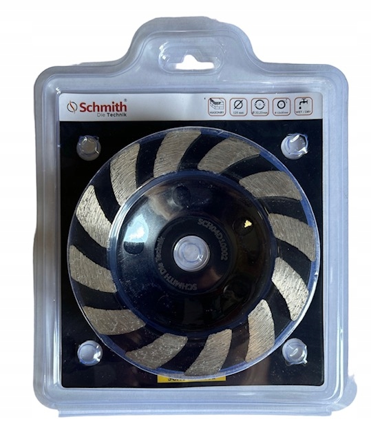 SCHMITH TARCZA DIAMENTOWA 125X22,23MM SUPER TURBO