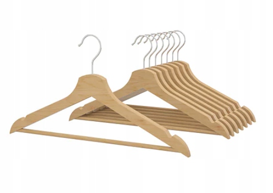 

Ikea Bumerang wieszaki drewniane 8 szt