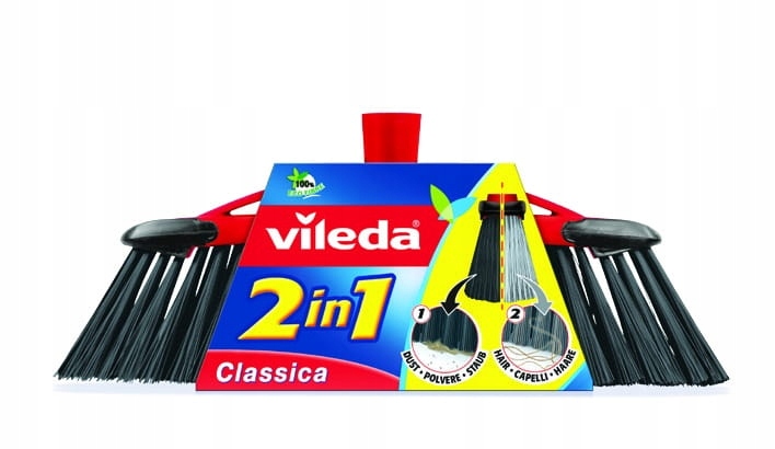 

Vileda Szczotka Uniwersalna Do Zamiatania 2W1