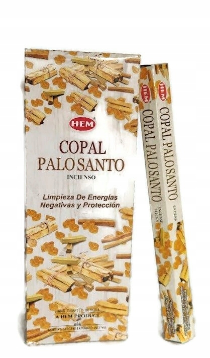 

Kadzidełka Hem -copal Palo Santo 20sztuk
