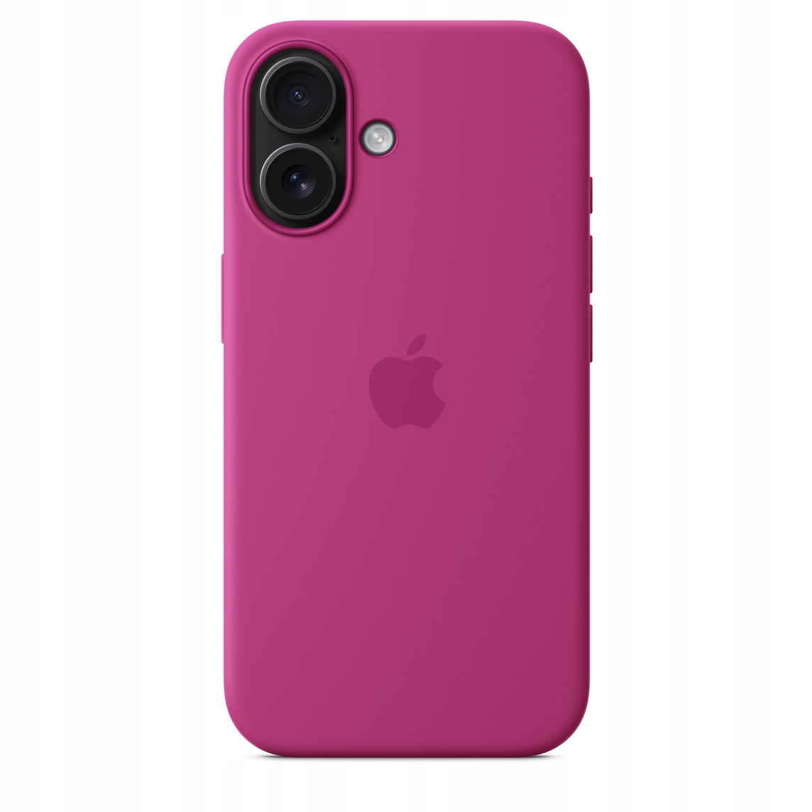 Silikonové pouzdro pro iPhone 16 Fuchsia živě růžové
