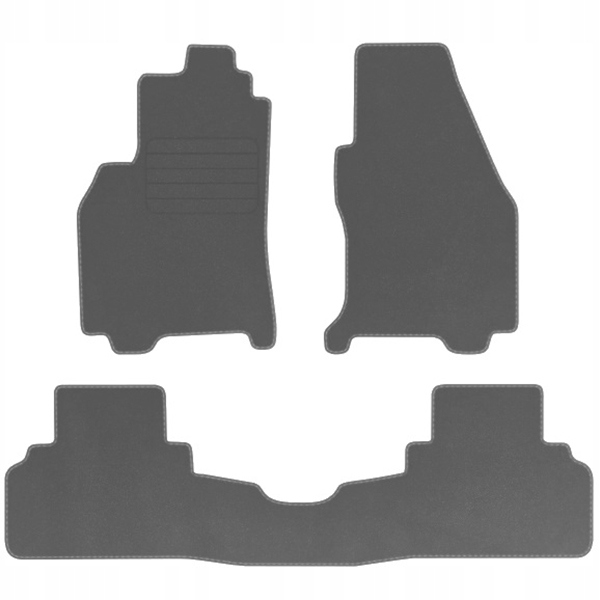 Ford Cougar 1998-2002 velurové koberce Comfort Šedé