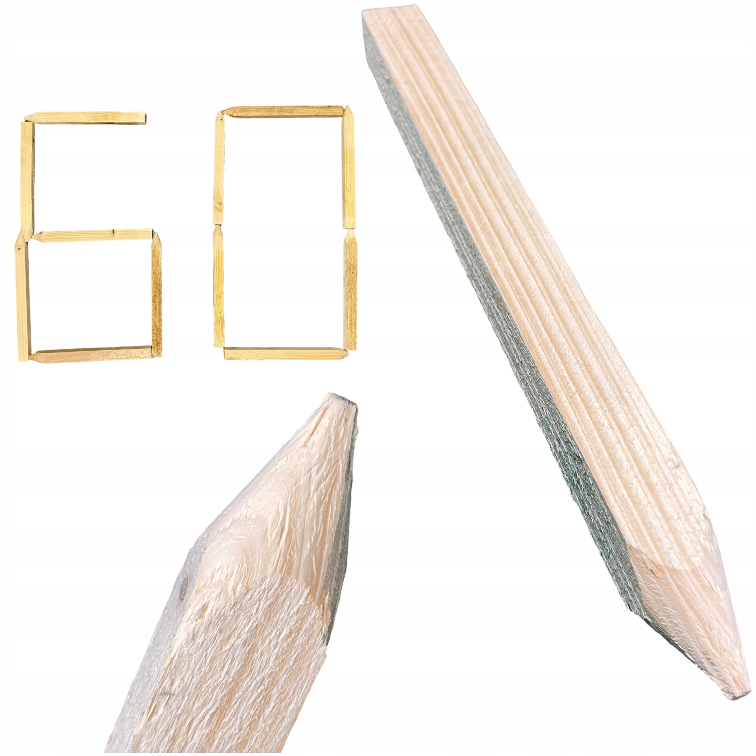 PALIK GEODEZYJNY KOŁEK GEODEZYJNY 60cm