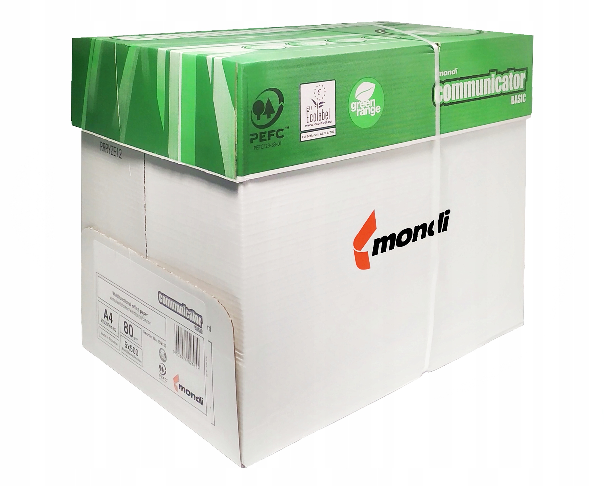 

Karton 5x ryza papieru ksero biurowy Mondi A4