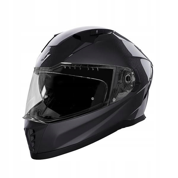 Stormer Blaster Motocyklová prilba Solid Black Pearly veľkosť XL