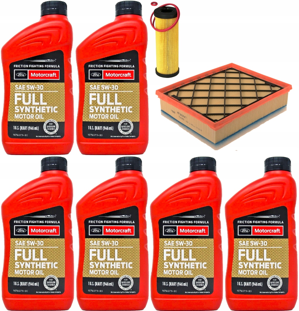 

Motorcraft 5W30 Filtry Ford Edge 2,7 15-20