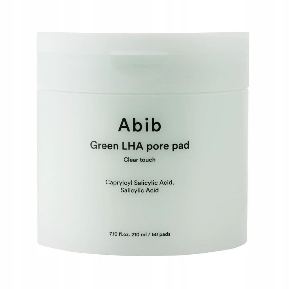 Abib Green Lha Pore Pad Clear Touch Płatki Oczyszczające do Twarzy 60szt.