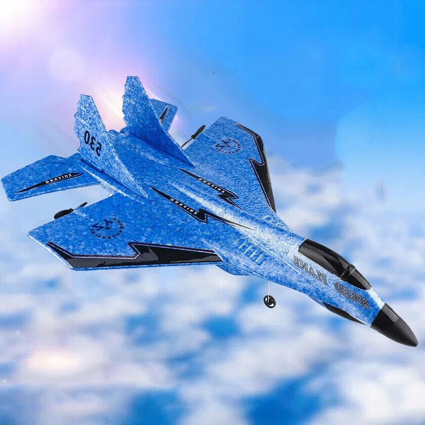 ZDALNIE STEROWANA ZABAWKA SAMOLOTOWA 2.4 GHZ DLA POCZĄTKUJĄCYCH DOROSŁYCH Głębokość produktu 42.5 cm