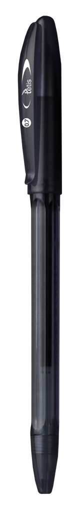 

Długopis olejowy czarny 0,7mm Tetis