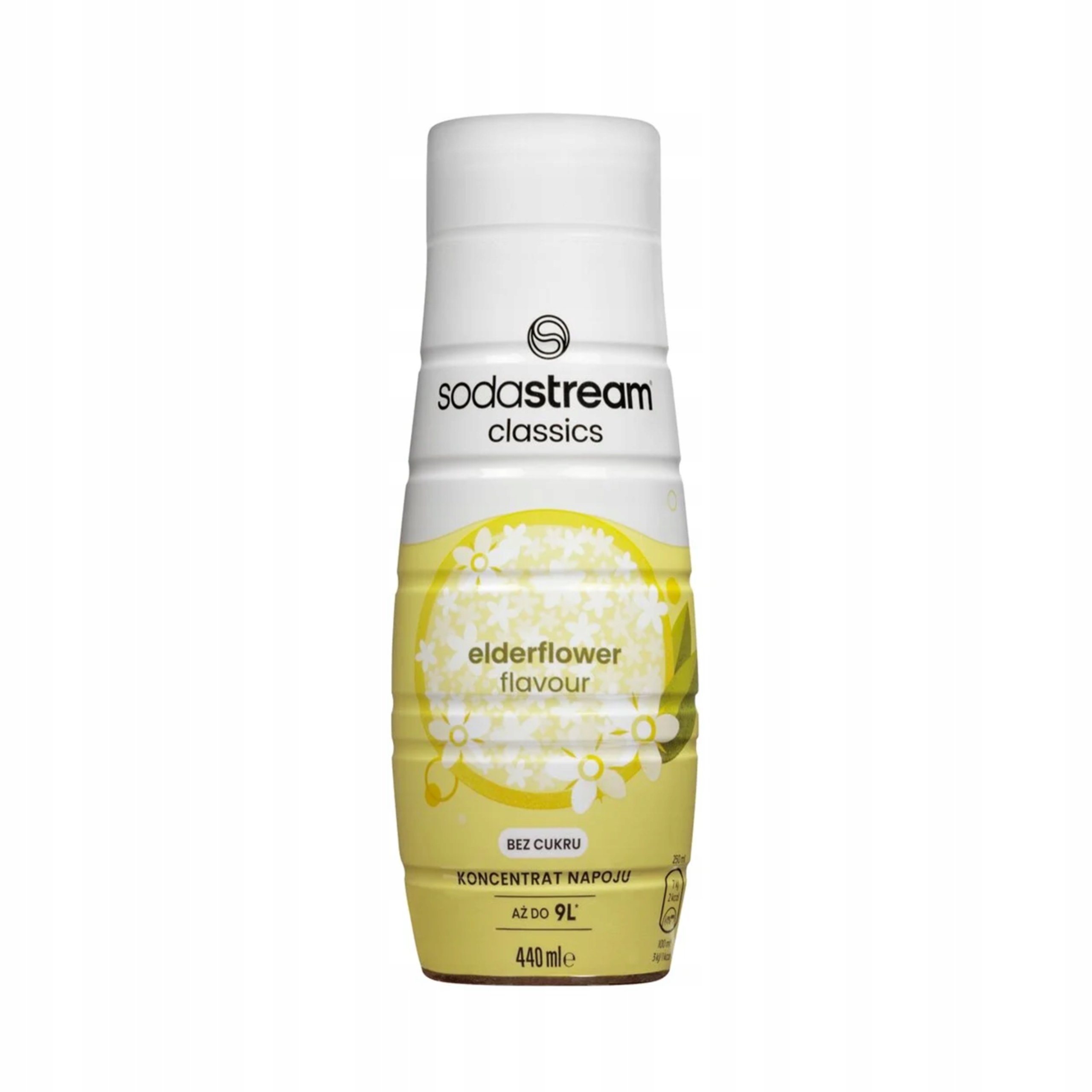 Syrop do wody Elderflower Zero (do saturatorów SodaStream) 440 ml