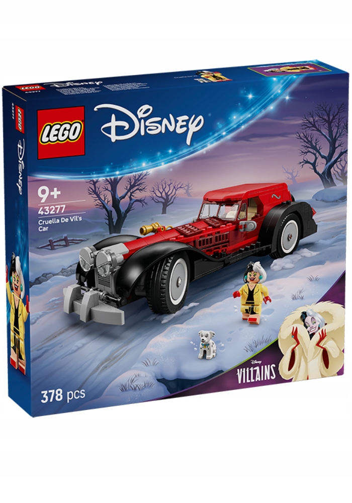 Lego Disnaey Auto Cruelli De Mon 43277