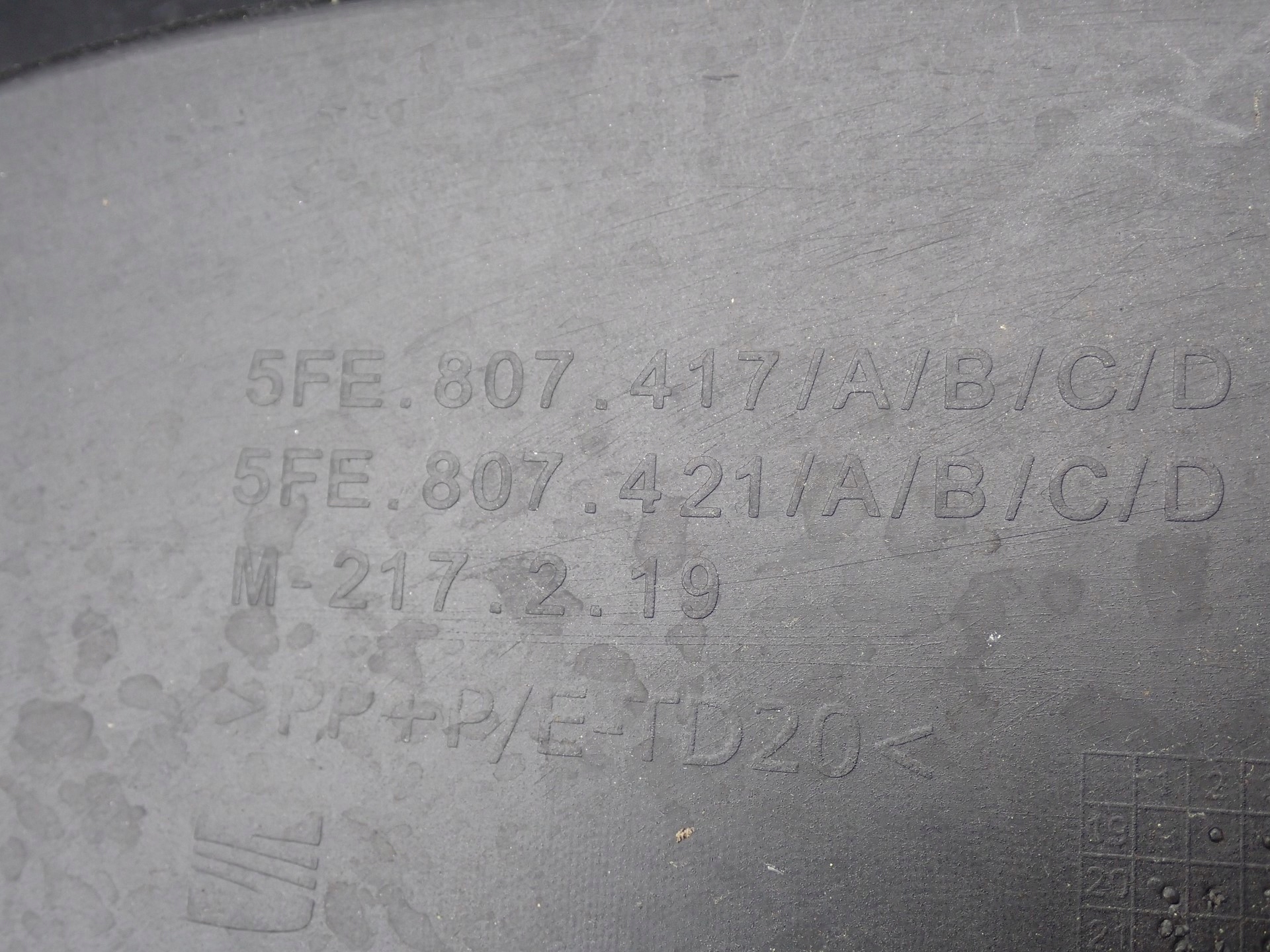 bumper rear part rear SEAT LEON 4 IV 5FE KOMBI 20