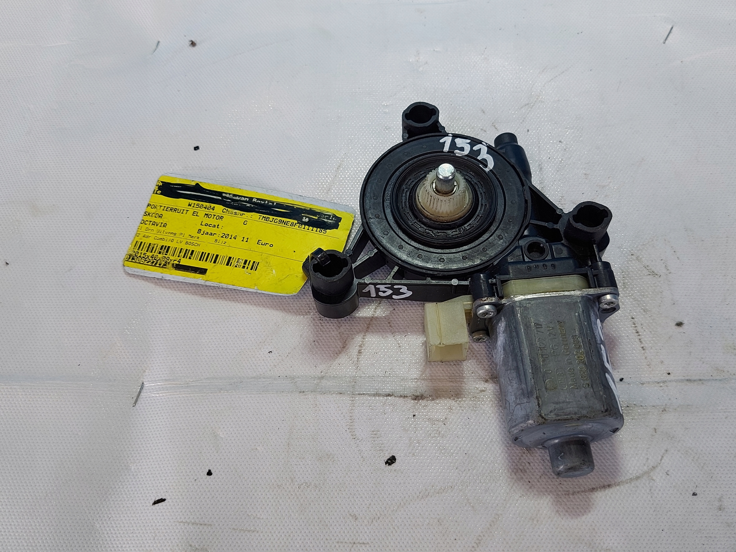 engine lifting windows OCTAVIA III 0130822717 left front