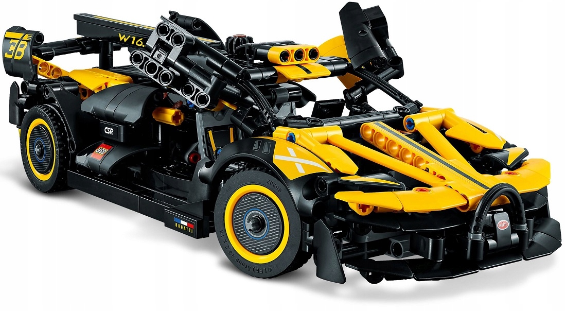 905ele stavebnice Lego Technic Bugatti Bolide 42151