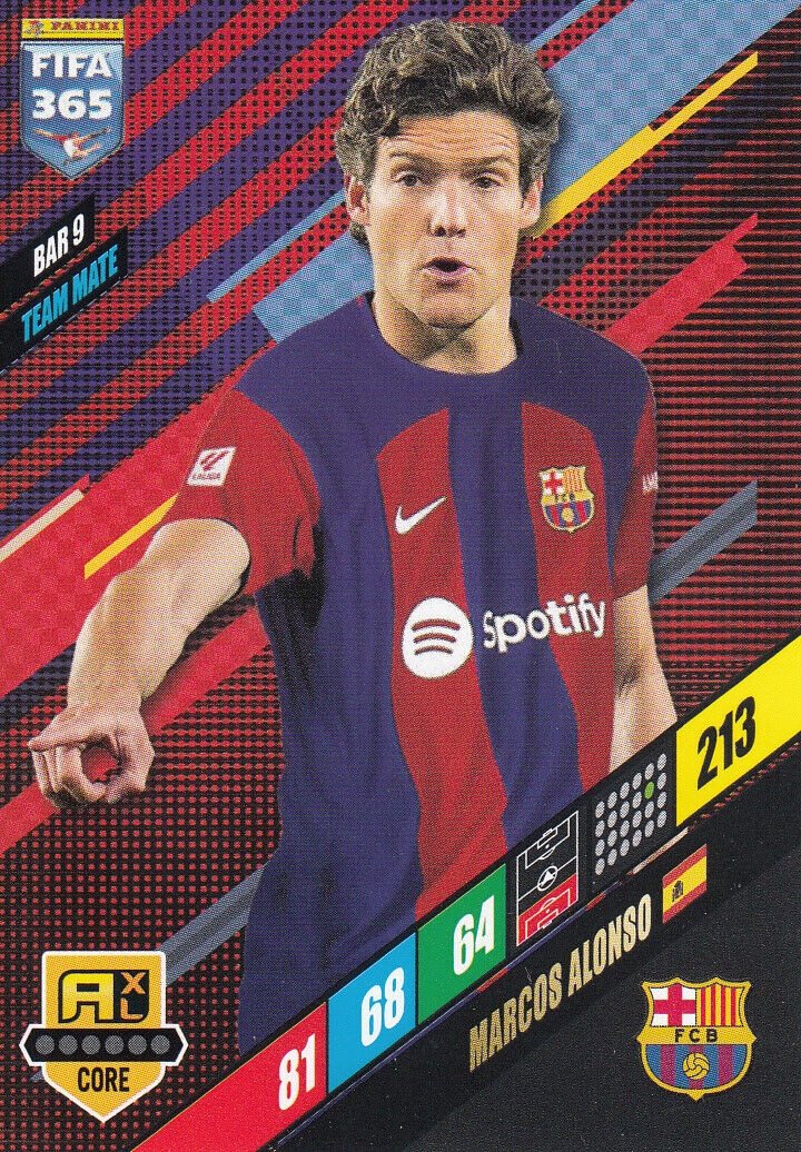 Fifa 365 2024 Team Mate Marcos Alonso Bar 9