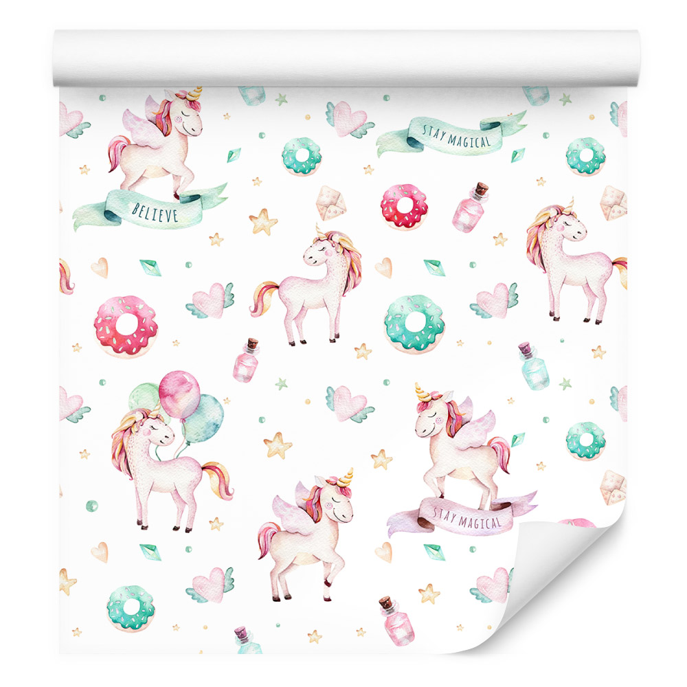 Tapeta pro děti krásné jednorožce /725101909