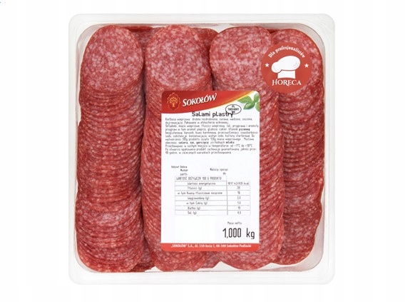 Sokołów Salami plátky 1 kg