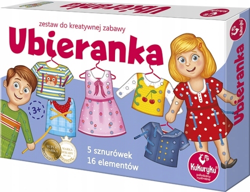 

Ubieranka zestaw do kreatywnej zabawy przeplatanka