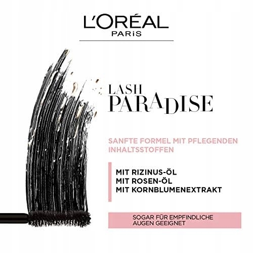 L'ORÉAL PARIS Tusz Do Rzęs Czarny Długość i Obj. Lash Paradise 6.4 ml — miniatura 8