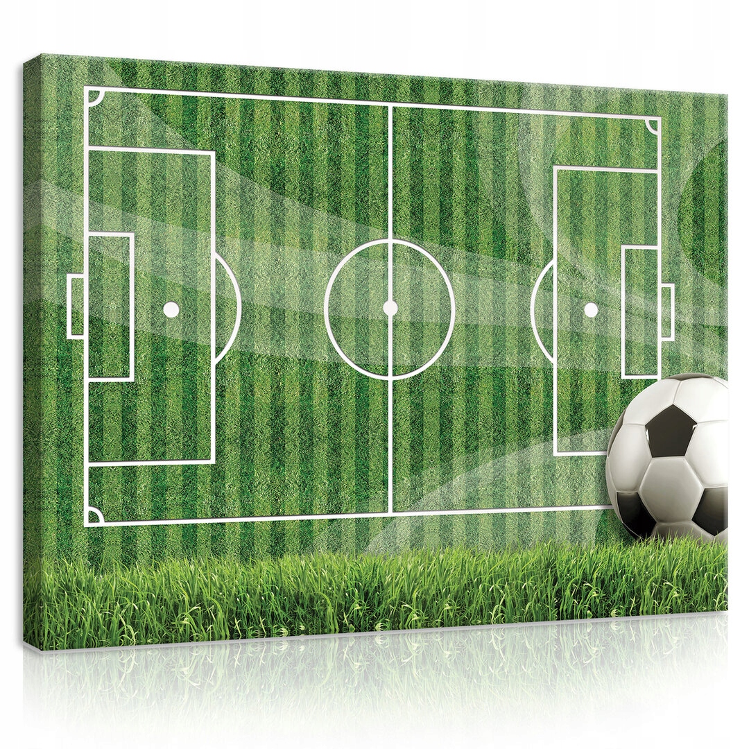 Obraz 100x75 Fotbal hřiště stadion hra sport tráva energie dynamika