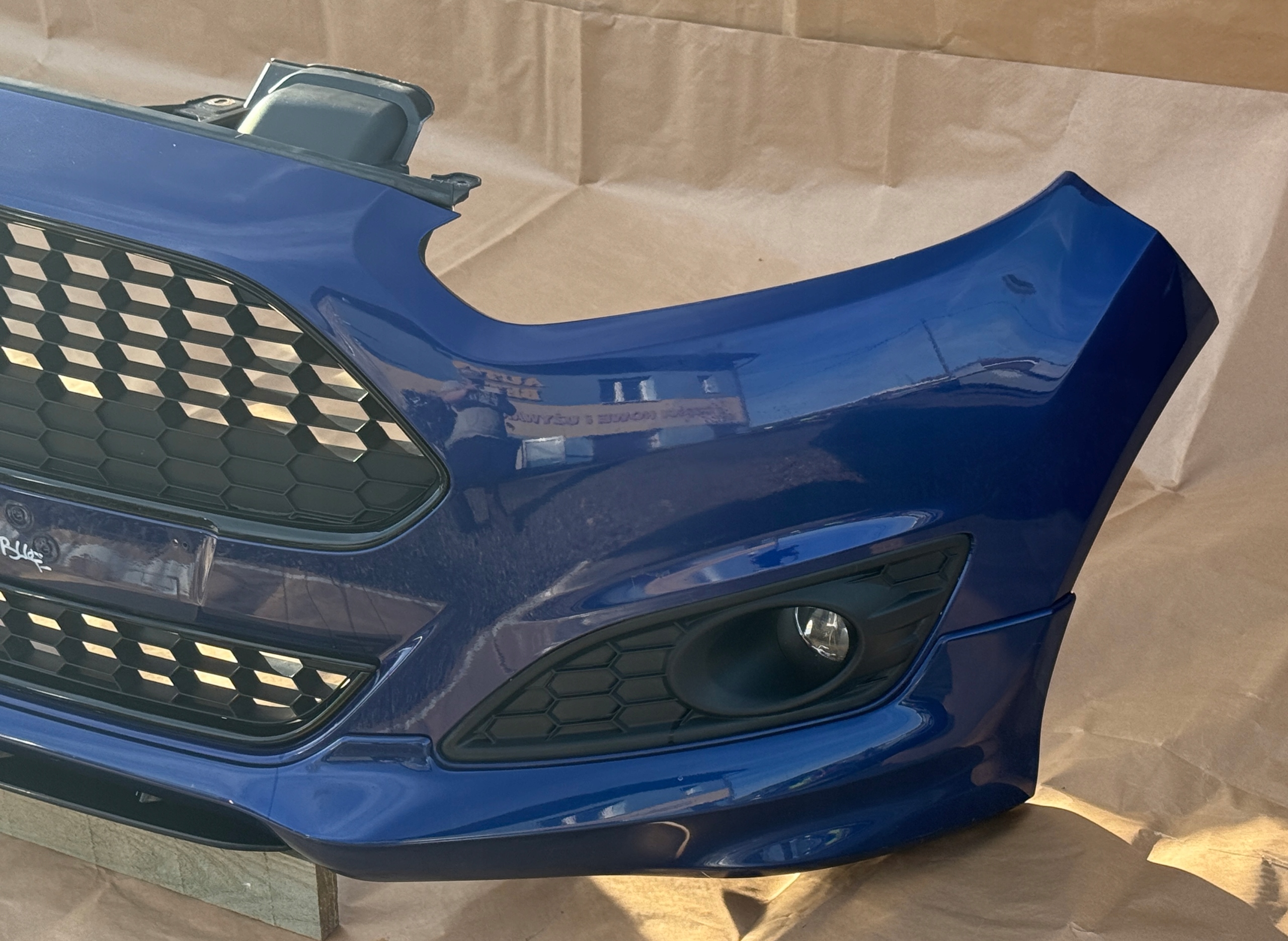 FORD FIESTA MK7 LIFT ST-LINE 2012-2017 bumper front DEEP IMPACT BLUE