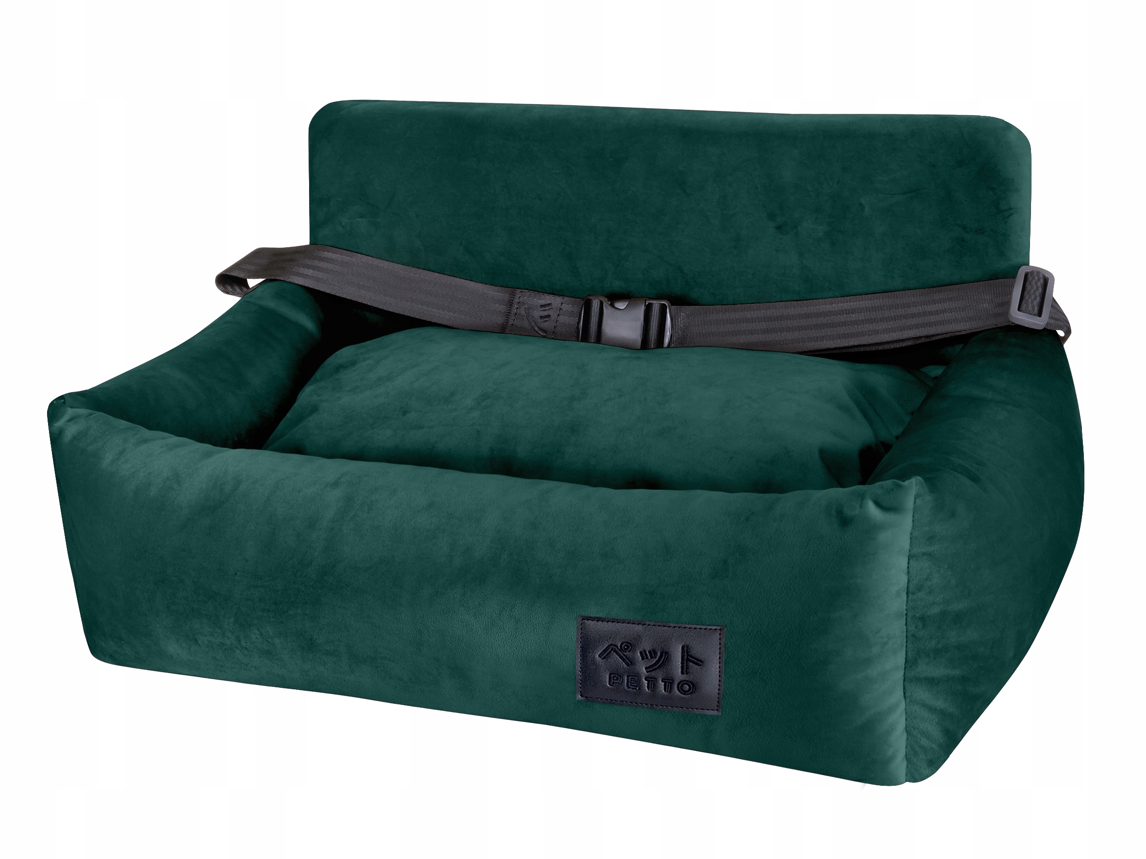 Levně Petto autosedačka pro psa Oi tmavě zelená Duo