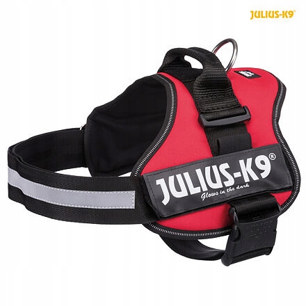 Levně Julius-K9 silový postroj 2/L-XL 71-96 cm/50 mm, červený