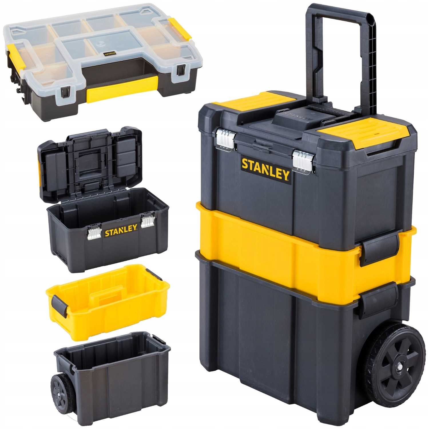Stanley STST1-81320 Warsztat mobilny 3w1 Essential Organizer Sortmaster