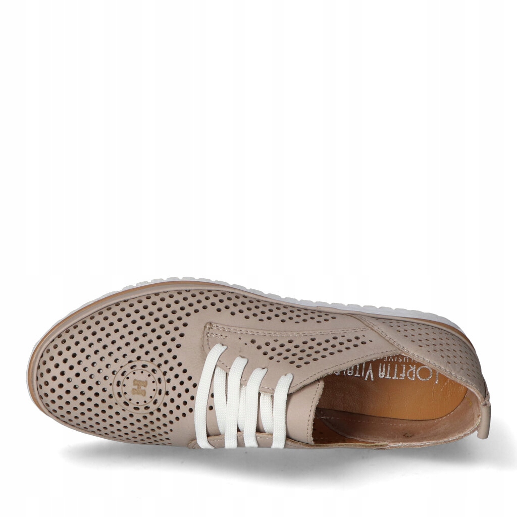 LORETTA VITALE 565 Sneakersy Półbuty damskie GREY BEŻ R39 Rozmiar 39