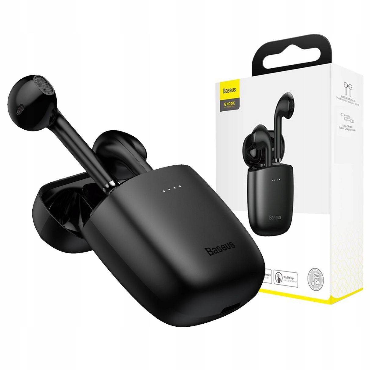 

Baseus W04 - Słuchawki Bezprzewodowe Bluetooth 5.0