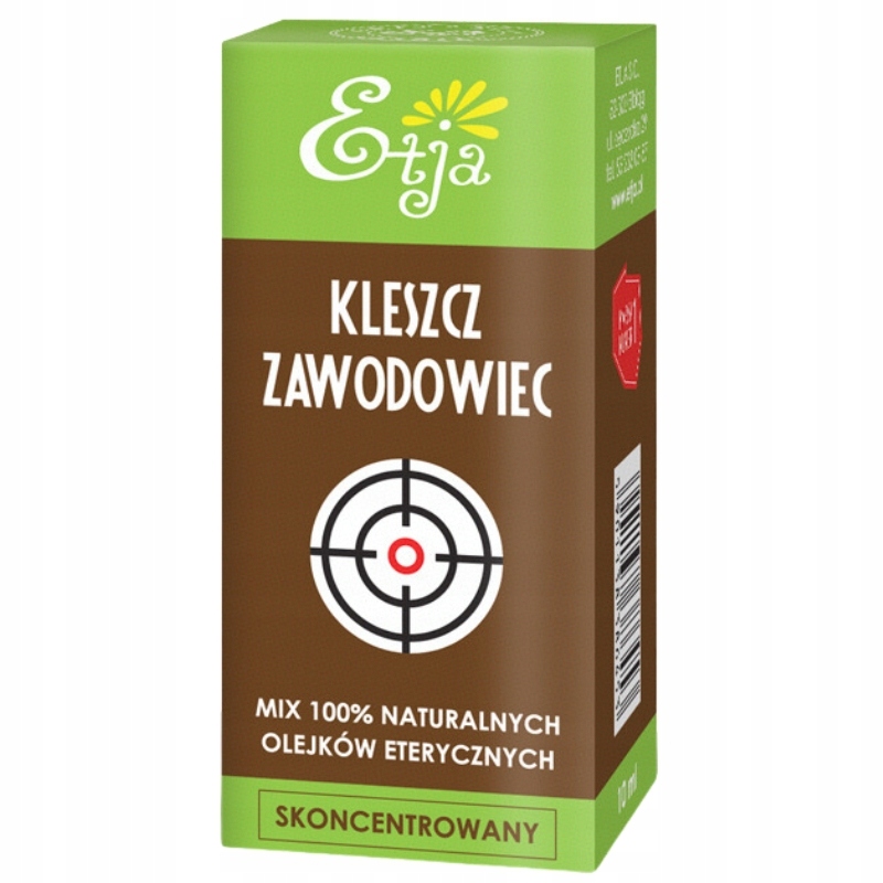 

Etja Olejek Kleszcze Zawodowiec 10ml