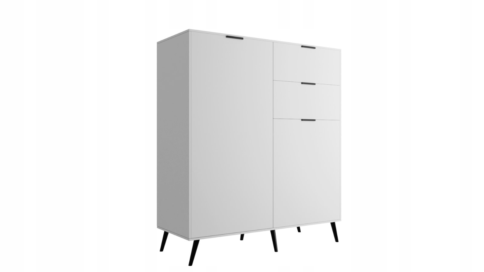 Komoda Lozanne 2D2S - Biały Mat