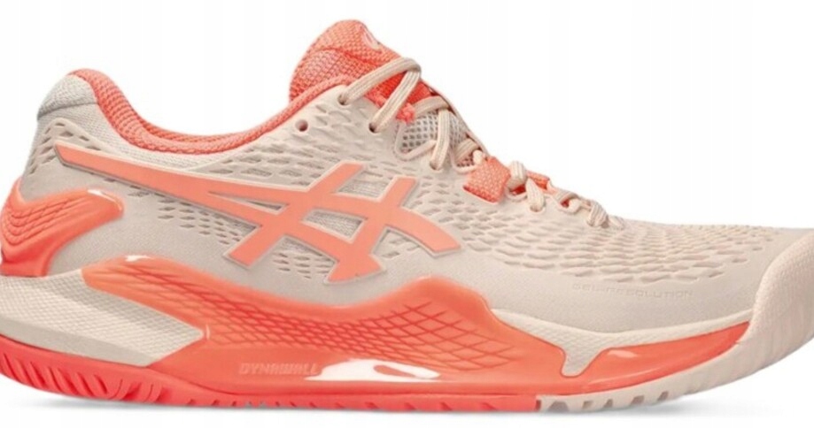 Asics Gel Resolution 9 dámské tenisové 38 Badminton squash Padel dokonalost