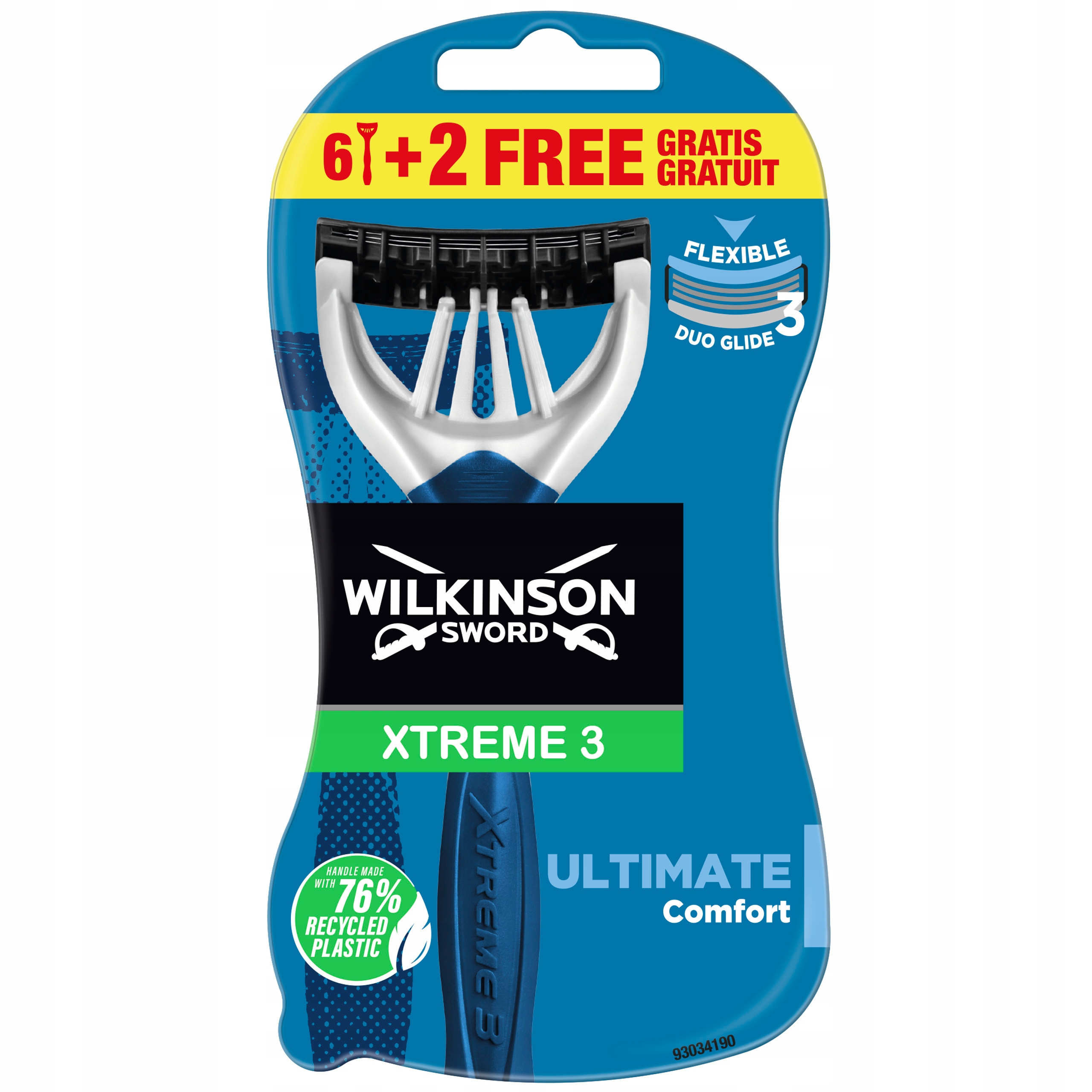 

8x Maszynka Wilkinson Xtreme 3 Ultimate Plus