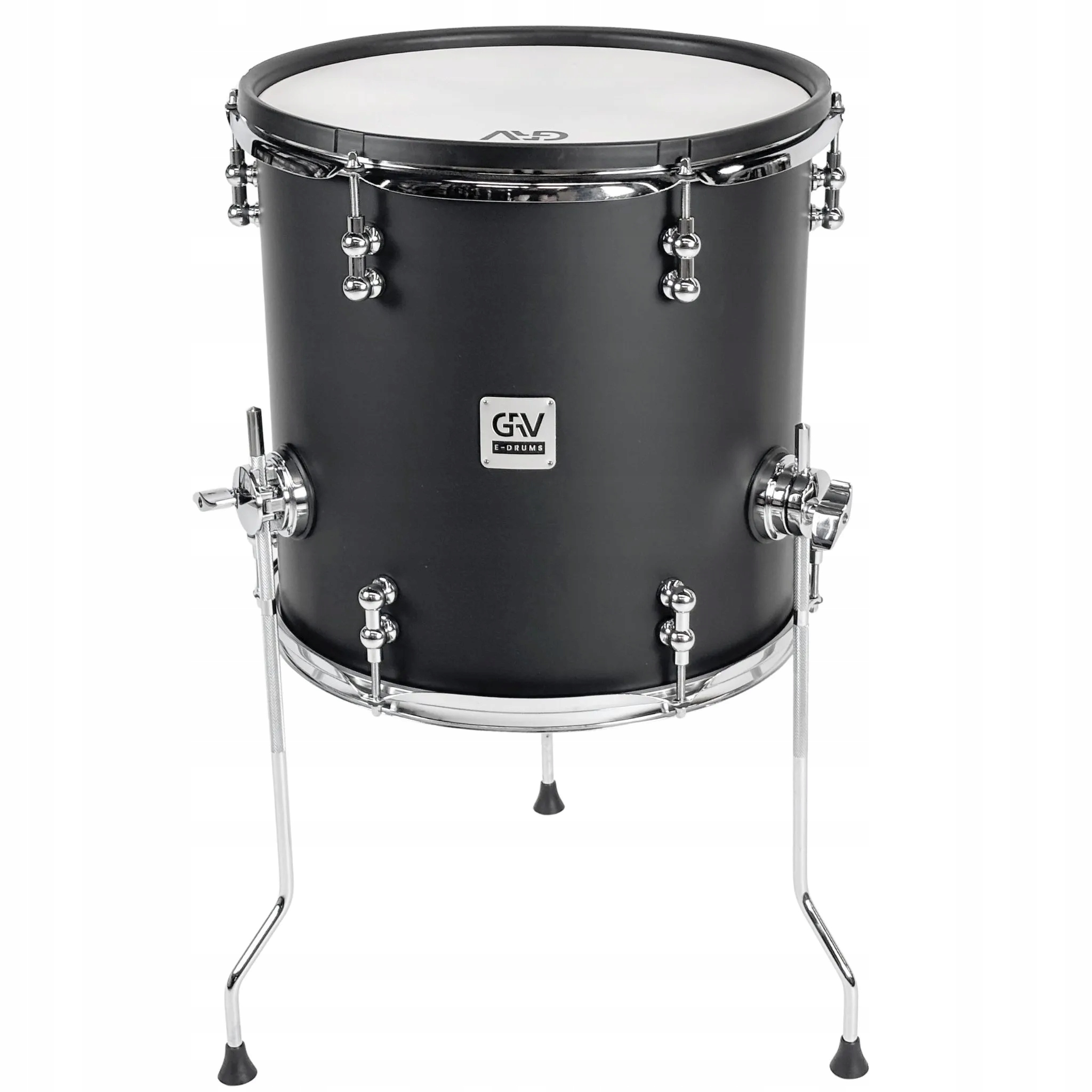 Grv Mesh Floor Tom Pad 16x16" (matná černá barva)