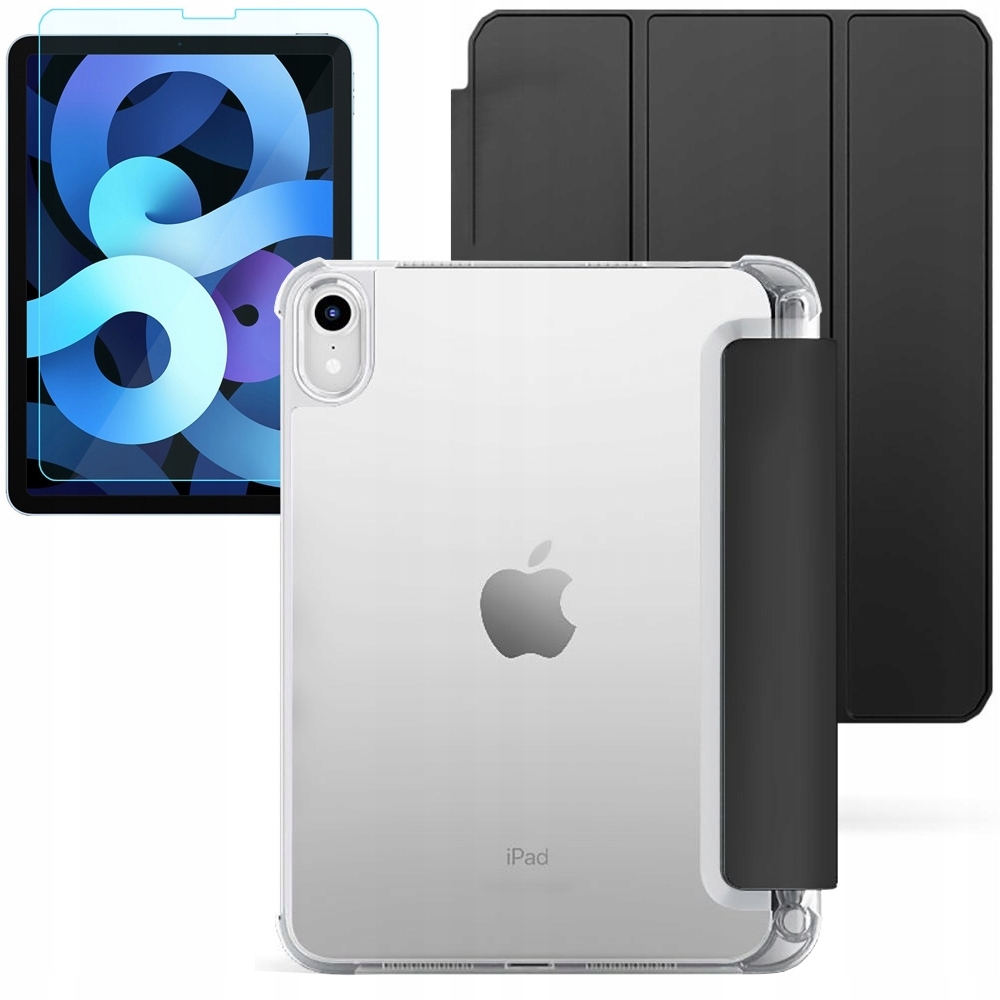 

Etui Szkło do iPad Air 5 2022, Smart Pen Czarne