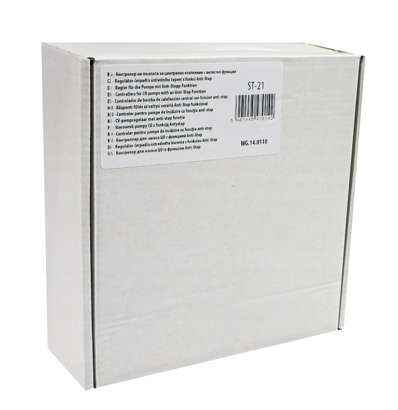 REGULATOR STEROWNIK PROGRAMATOR POMPY OBIEGOWEJ C.O. ST-21 Z WYŚWIETLACZEM Przyłącze wody (