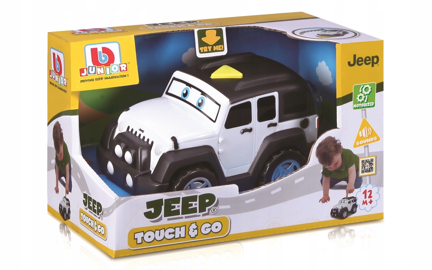 

Bburago Jeep Wrangler Pojazd z dźwiękiem 81801