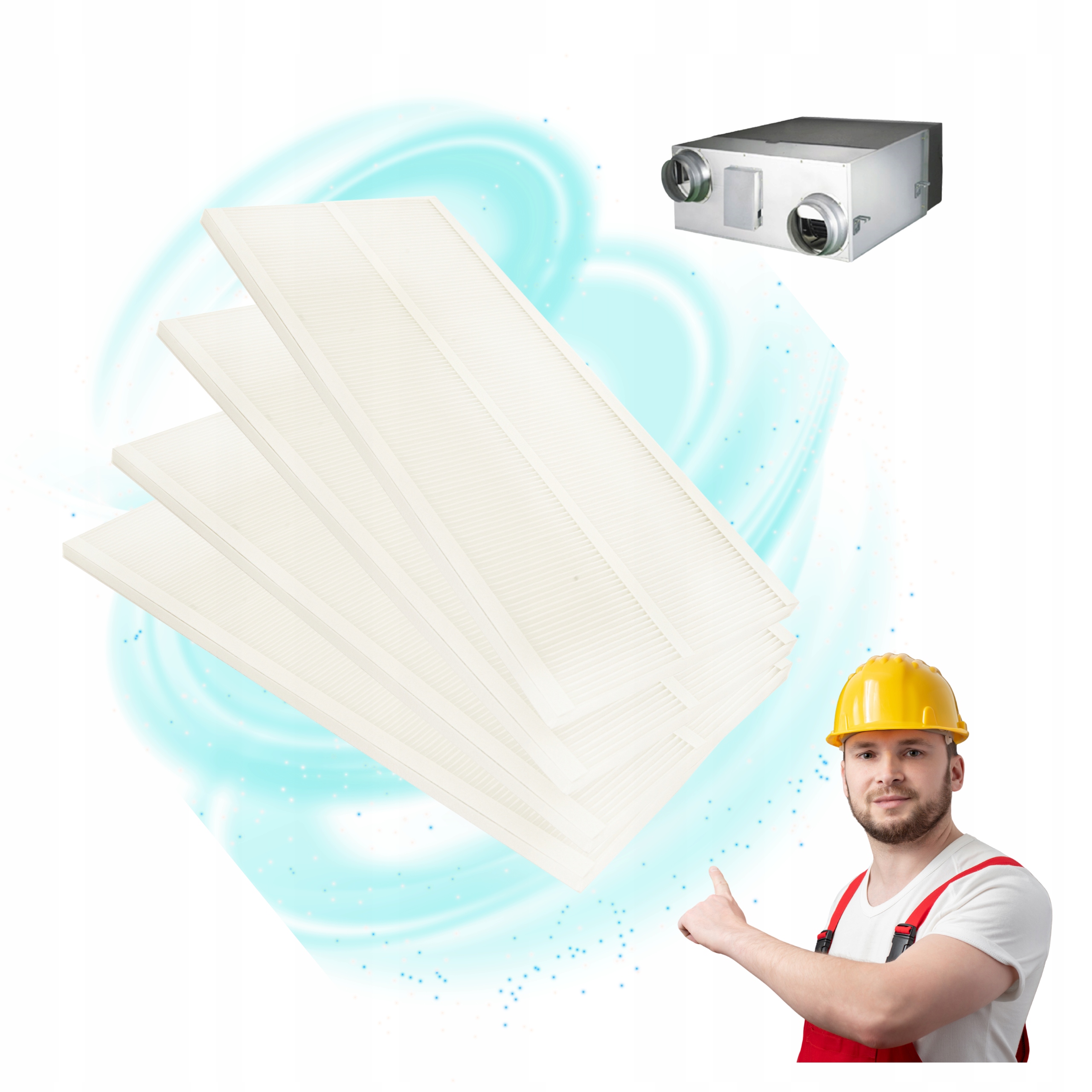 Sada filtrov Samsung Erv 250 F7 x4 Filtre Komfort pre alergikov a deti
