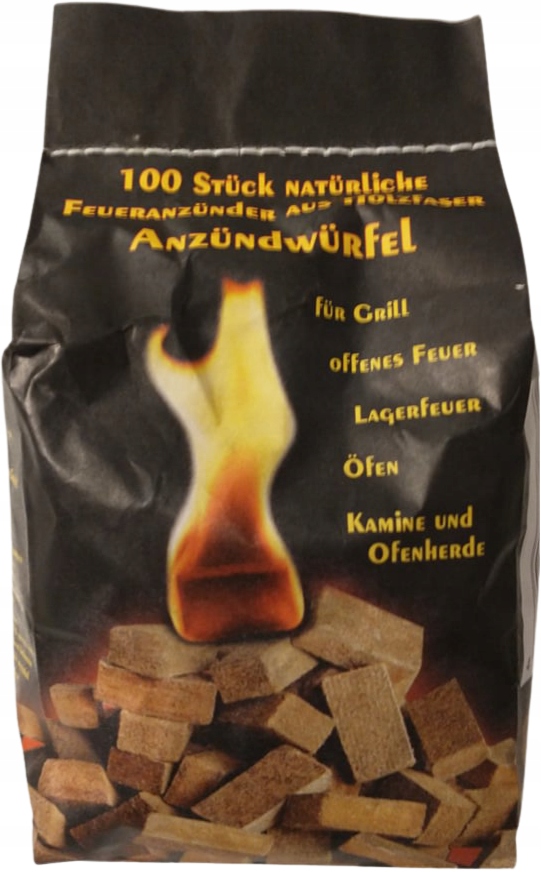 

Podpałka Rozpałka Worek 100 Szt